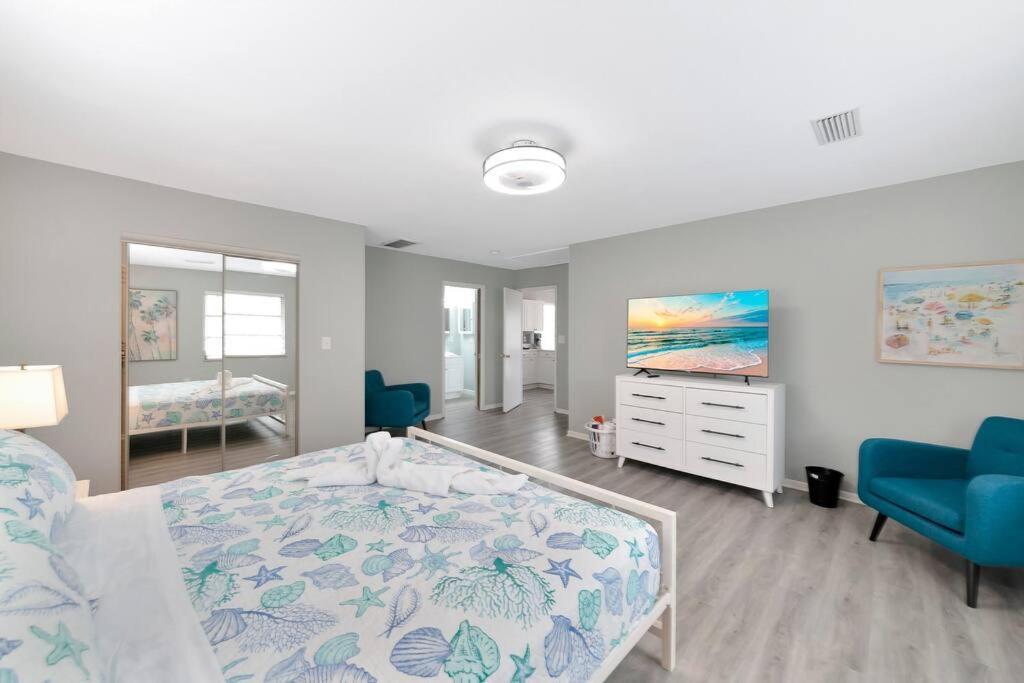 Walk To The Beach - Island Villa Siesta Key Esterno foto